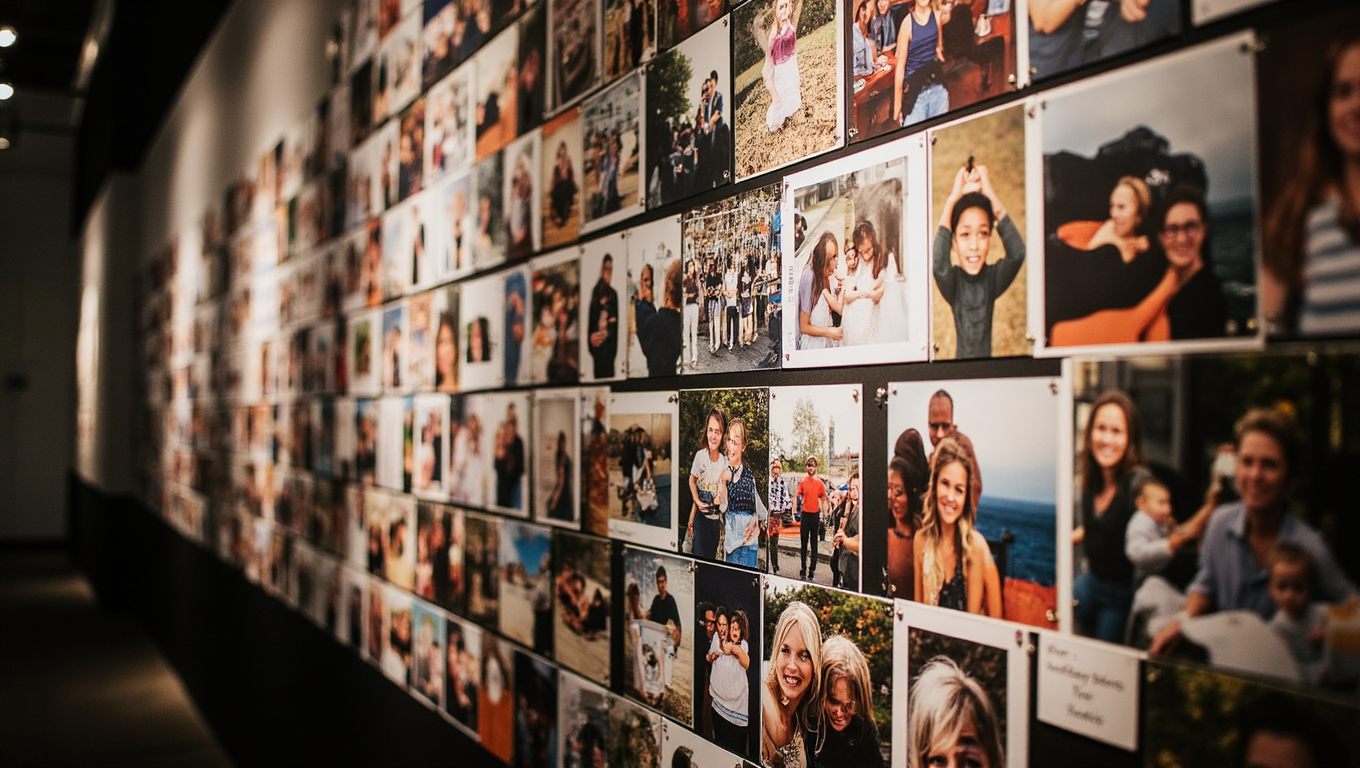 PROMPT: Close-up of flex banner print texture, vibrant CMYK dots, soft daylight, premium finish | SIZE: 1200x900